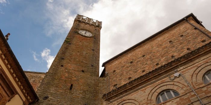 The Tower of Odorisio is the symbol of Santa Vittoria in Matenano 