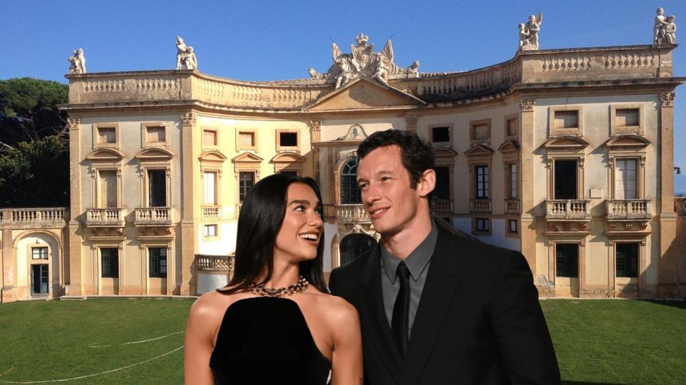 Dua Lipa in Bagheria Villa Valguarnera (illustrative image)
