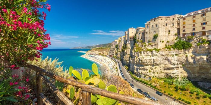 Le più belle spiagge di Tropea, vista panoramica