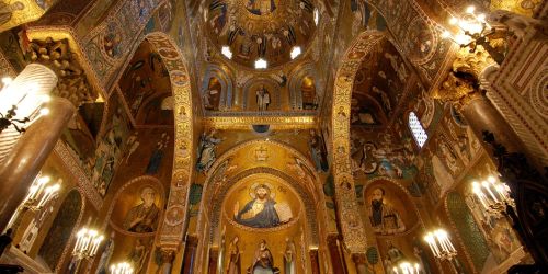 the best Italian cities for art lovers: Palatine Chapel in Palermo