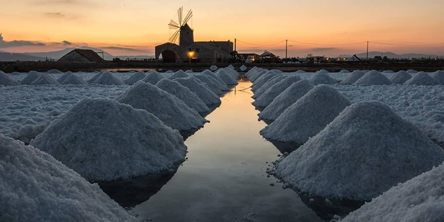 The Saltworks of Trapani & Paceco: the White Gold of the district