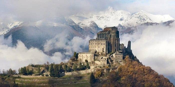The Sacra di San Michele, a charming medieval abbey in Val di Susa
