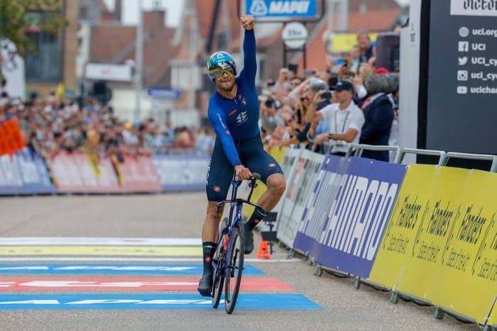 Ciclismo: Filippo Ganna è campione del mondo