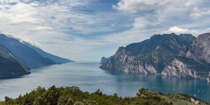 Panorama, lago di Garda