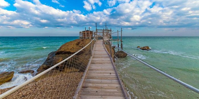 Trabocchi Coast in Abruzzo