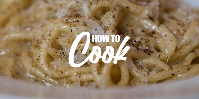 Come fare la pasta cacio e pepe: la ricetta ufficiale 
