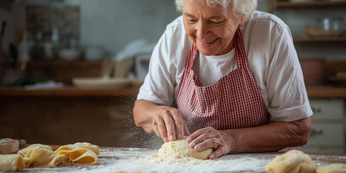 homemade fresh Italian pasta
