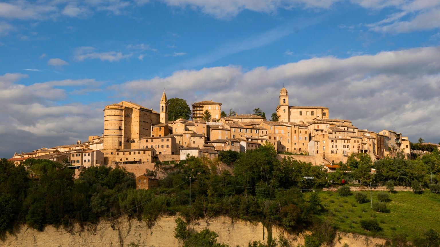 View over Montottone