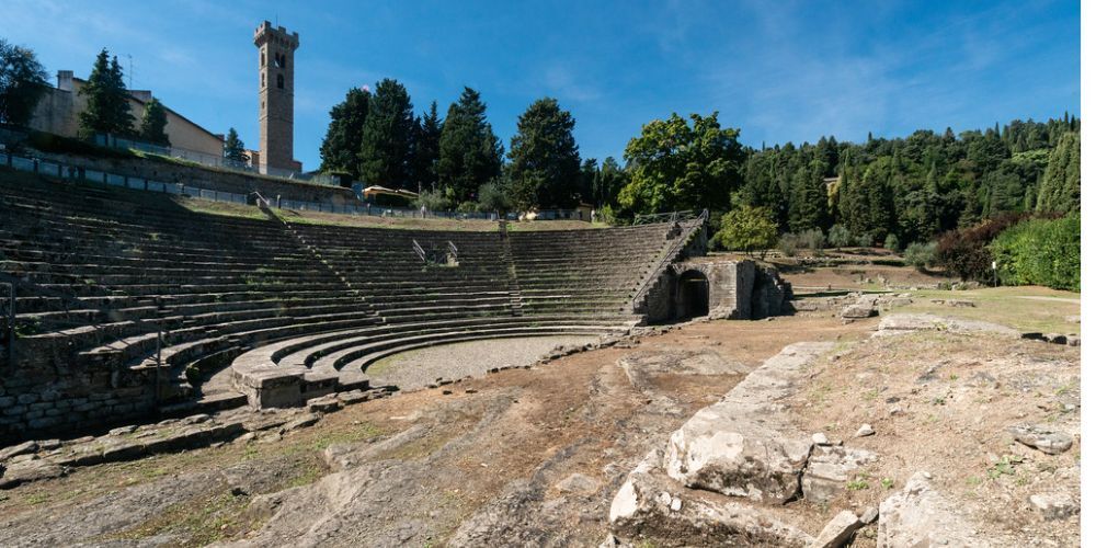 Amphitheater in Fiesole Amphitheater in Fiesole