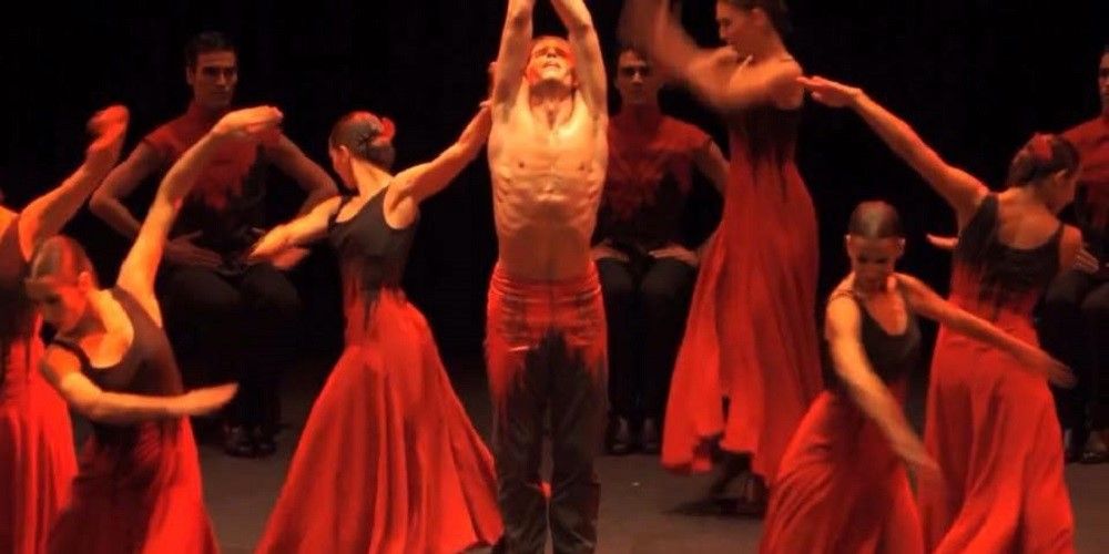 Il ballerino Sergio Bernal in scena