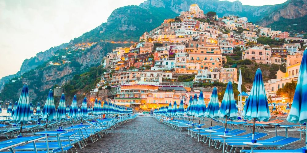 Marina Grande Beach, Positano, Italy Marina Grande Beach, Positano, Italy