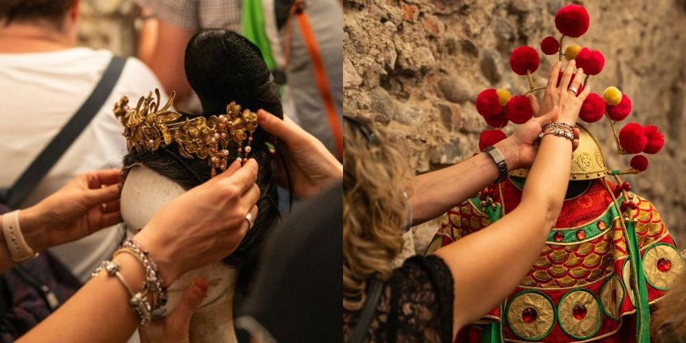 Costumi d'epoca all'Arena di Verona