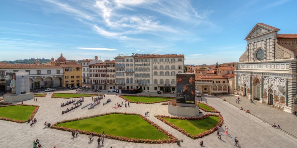 Santa Maria Novella square, Florence Santa Maria Novella square, Florence