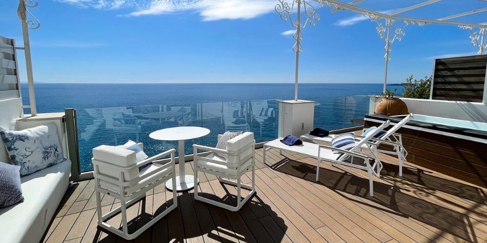 Your relaxing corner with a view: Hotel Montemare’s private terraces Your relaxing corner with a view: Hotel Montemare’s private terraces