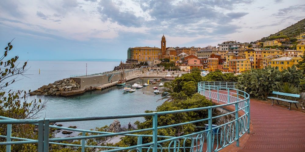 Long weekend in Genoa: Nervi Porticciolo