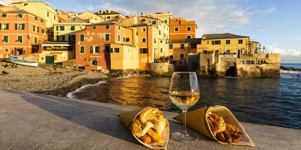 Aperitivo a Boccadasse Aperitivo a Boccadasse