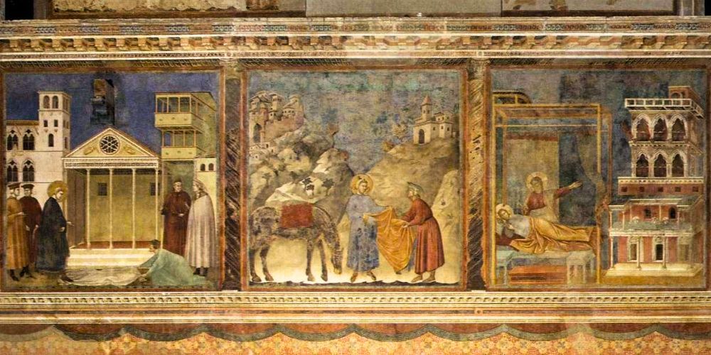 Stories of saint Francis by Giotto, Assisi