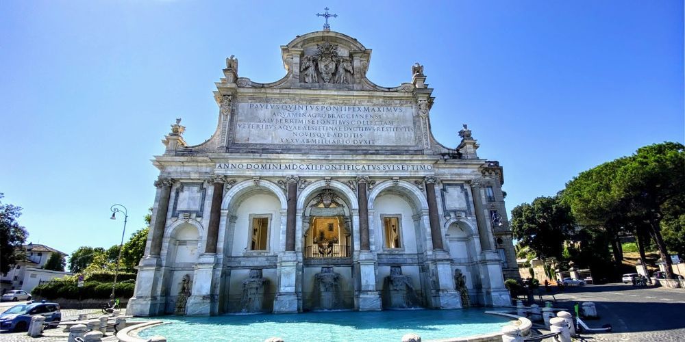 Apertura straordinaria del Fontanone del Gianicolo Apertura straordinaria del Fontanone del Gianicolo