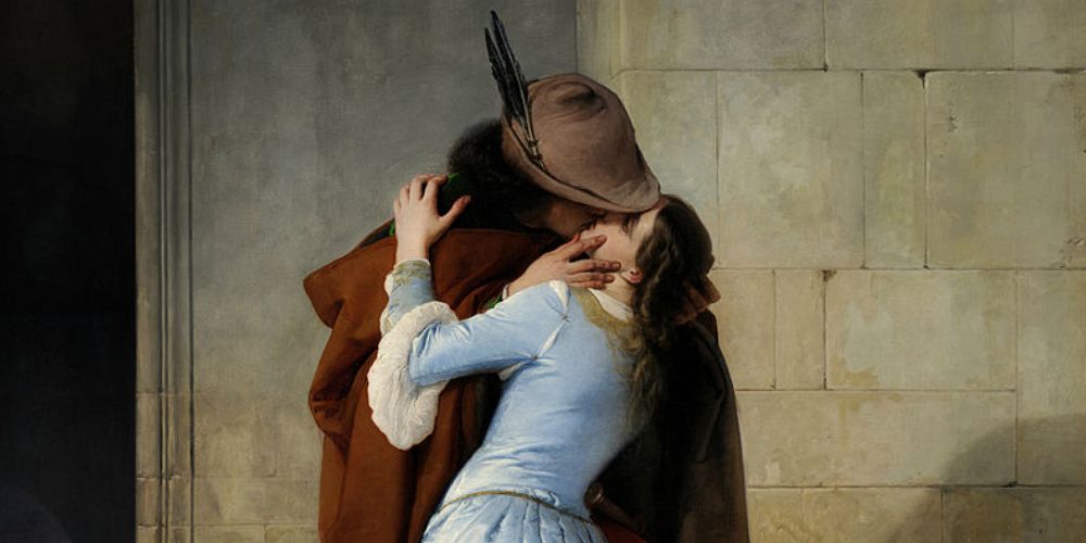 The Kiss by Francesco Hayez, Milan