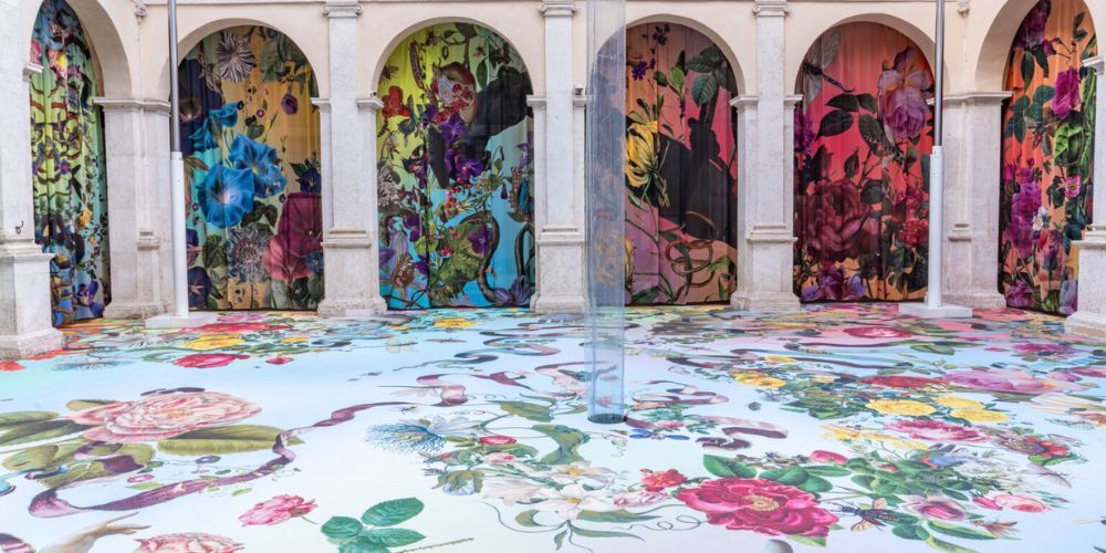 Chiostro del Bramante, mostra flowers a Roma Chiostro del Bramante, mostra flowers a Roma