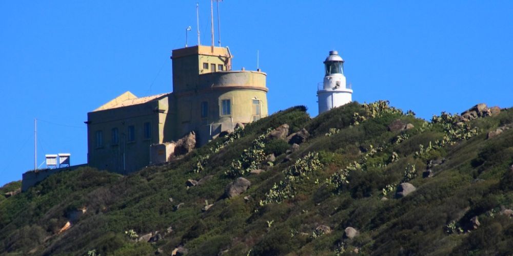 Lighthouse of Capo Carbonara - South Sardinia