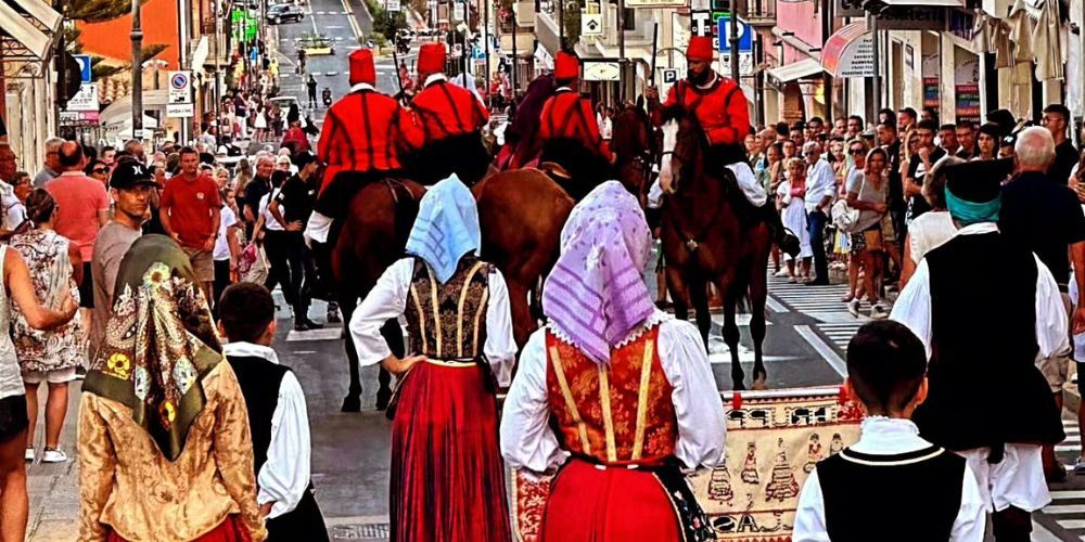 traditional feast - Villasimius - Sardinia