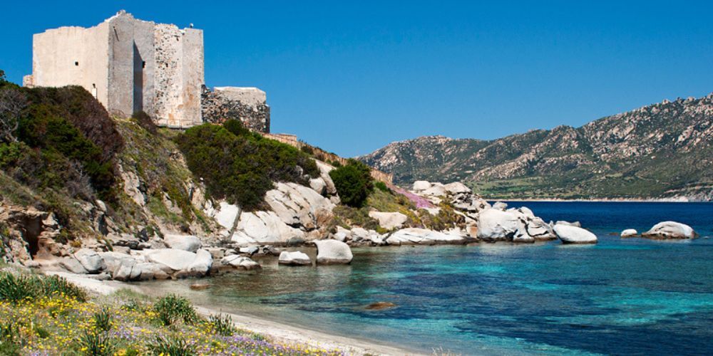 trekking - old fortress - villasimius