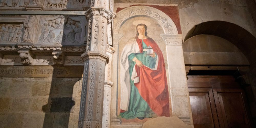 Magdalene by Piero della Francesca, Cathedral of Arezzo