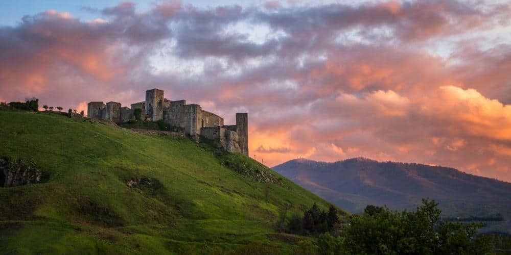Castles in Italy: Melfi Castle in Basilicata Castles in Italy: Melfi Castle in Basilicata