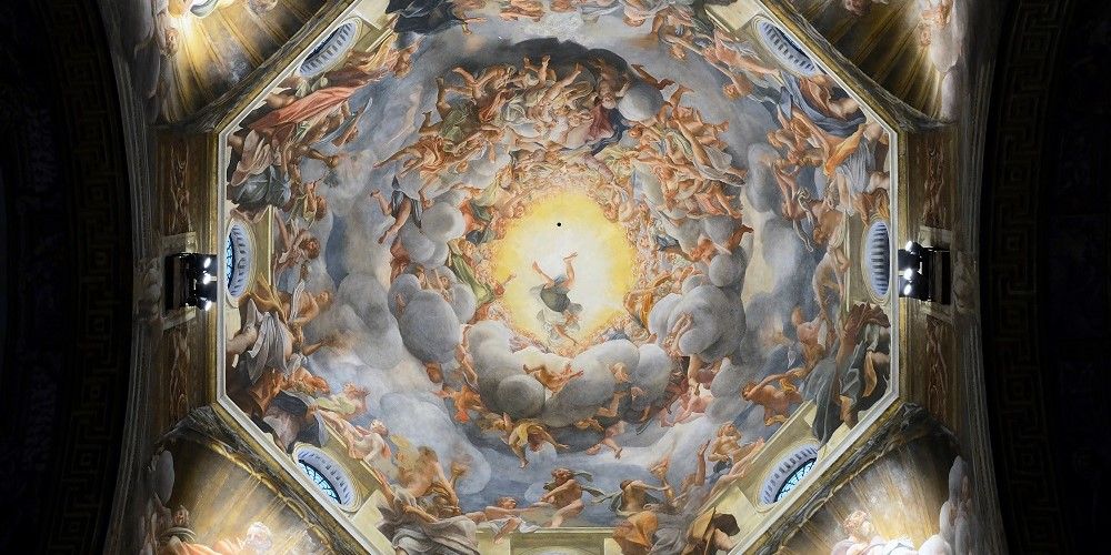 L'Assunzione della Vergine del Correggio L'Assunzione della Vergine del Correggio