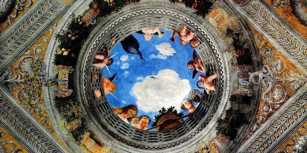 L'oculo della Camera degli Sposi L'oculo della Camera degli Sposi