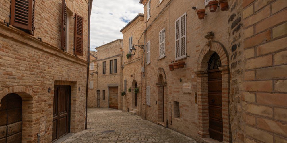 Monte Giberto, il centro storico