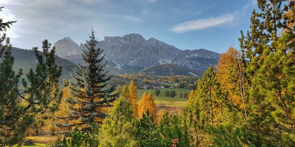La natura di Cortina in autunno La natura di Cortina in autunno