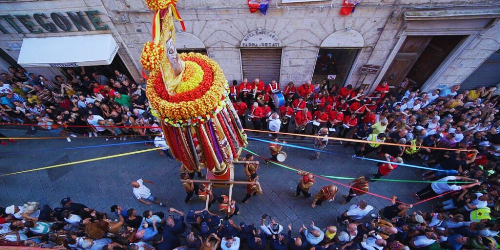 Festival of Candelieri in Sassari Festival of Candelieri in Sassari