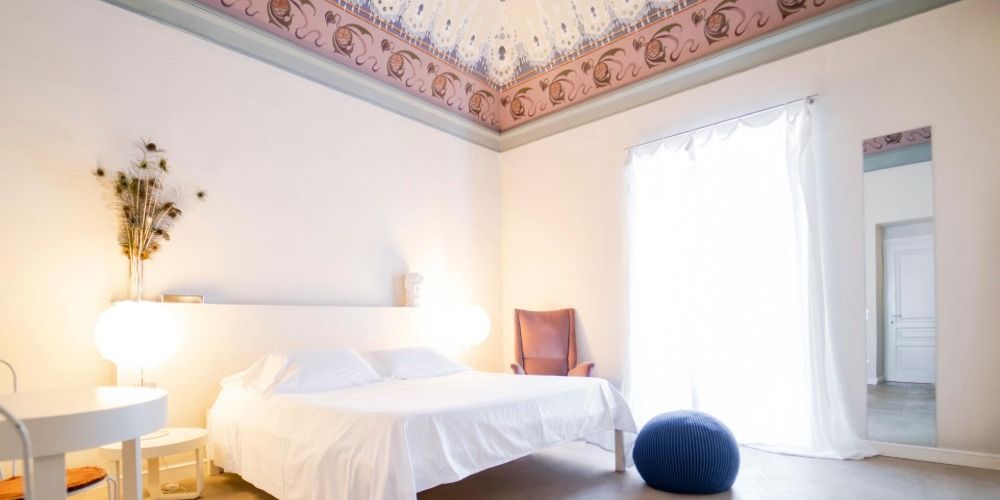 Mount Etna luxury travel: boutique room at Shalai in Linguaglossa