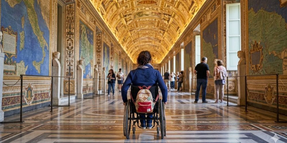 Viaggio accessibile - Musei vaticani