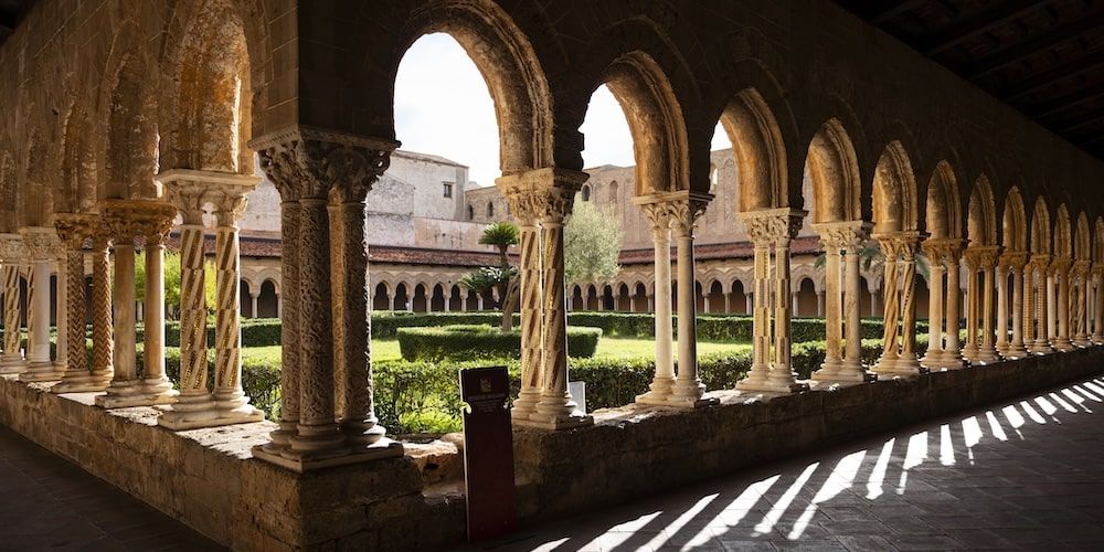 Chiostro dei Benedettini: il giardino