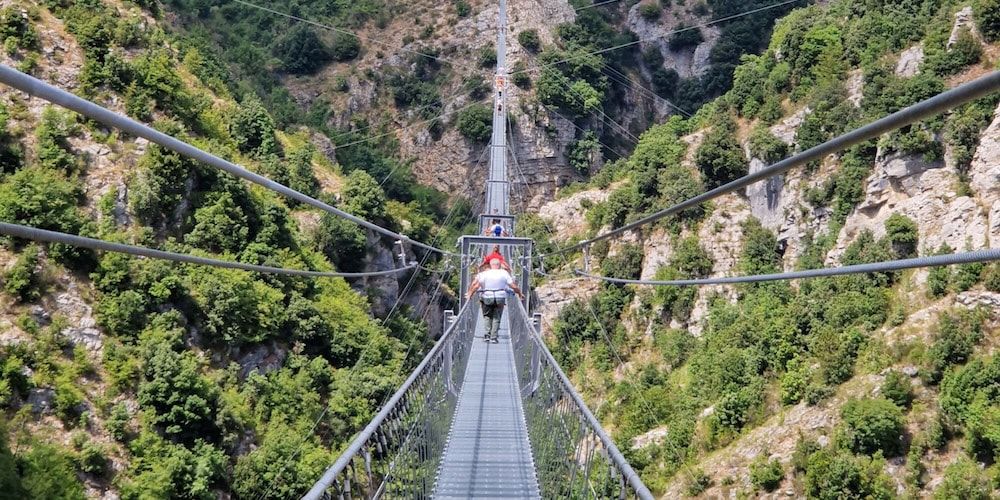 Ponte Tibetano di Castelsaraceno: segreti tecnici