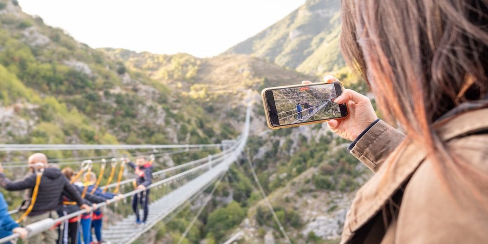 Ponte Tibetano di Castelsaraceno: emozioni e paesaggio