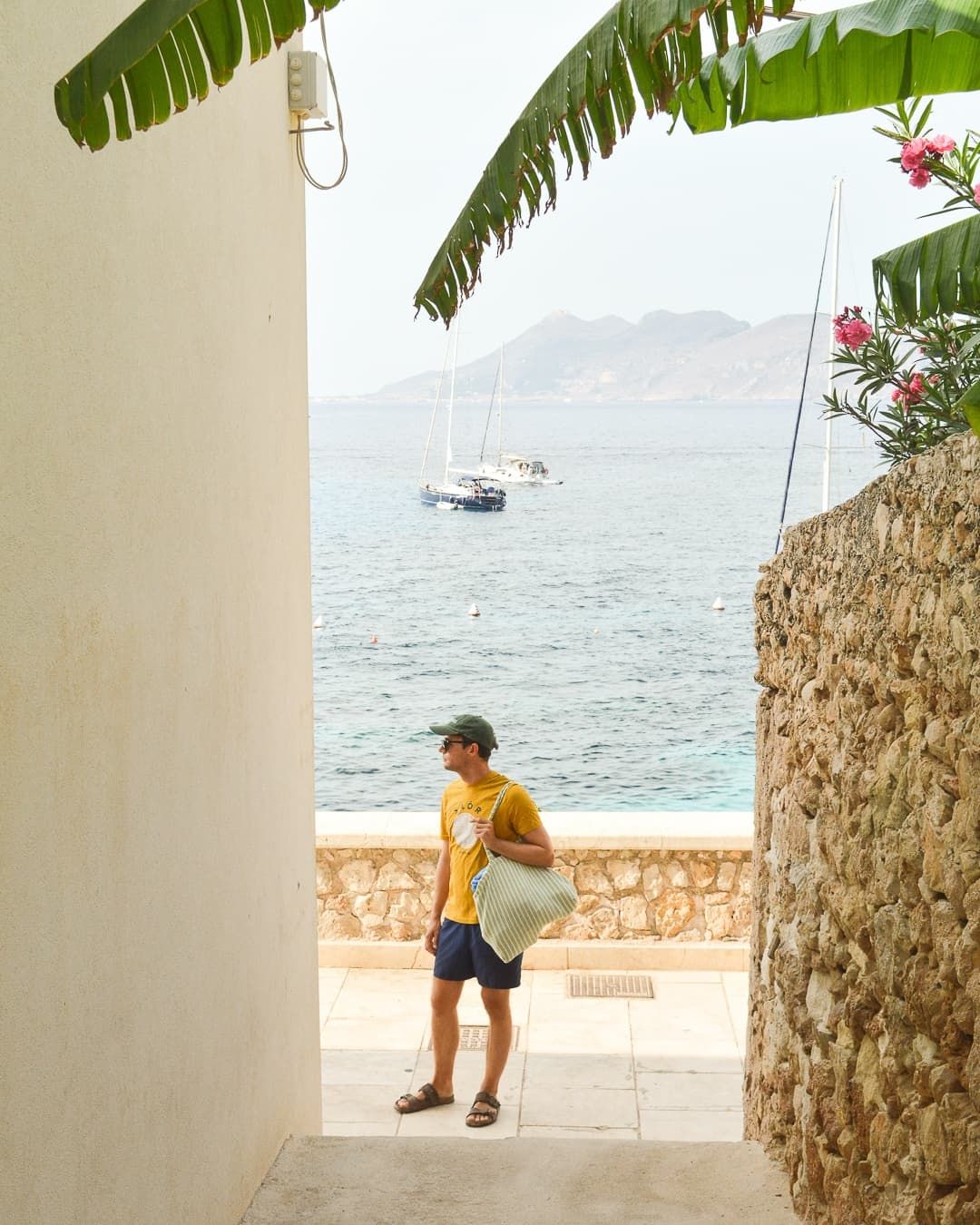 Giornalista Inglese sulle Isole Minori 