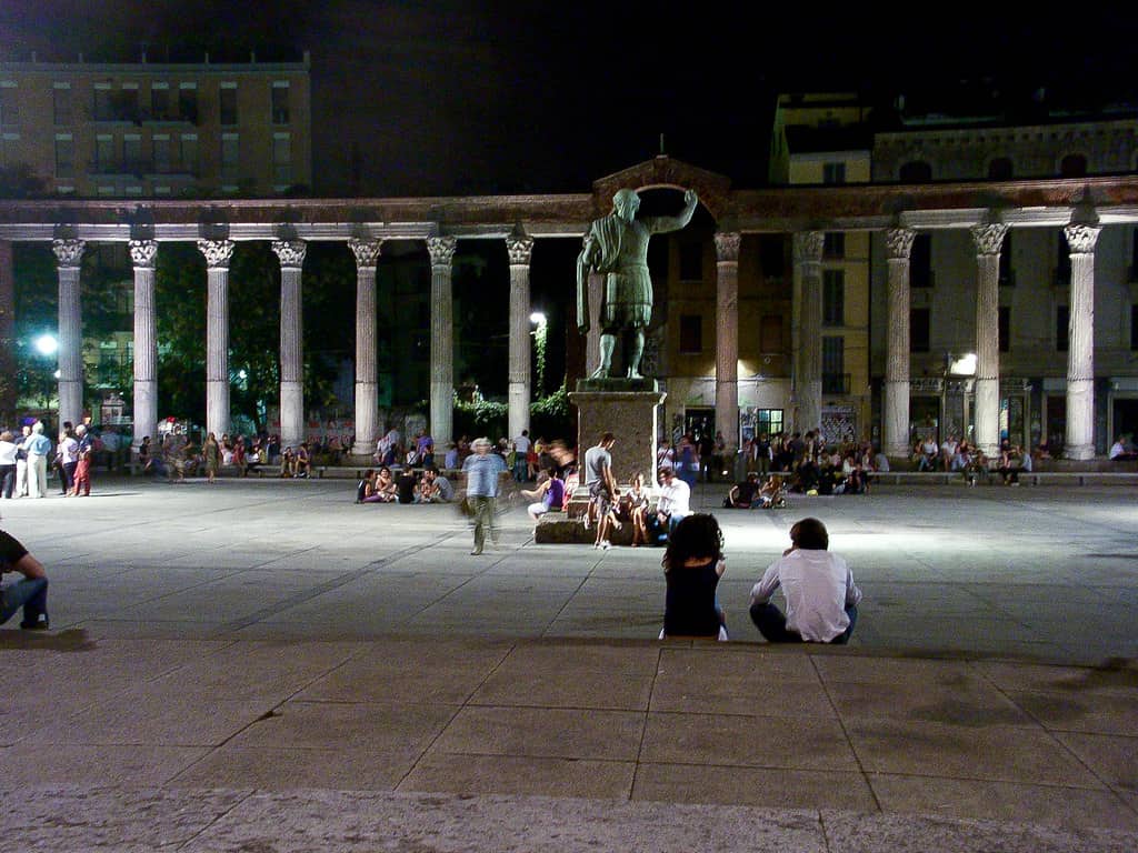 milan must-see attractions, The columns of San Lorenzo milan must-see attractions, The columns of San Lorenzo