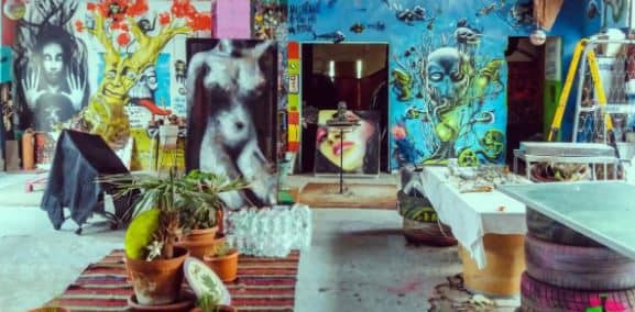 Zak's castle, the temple of street art 