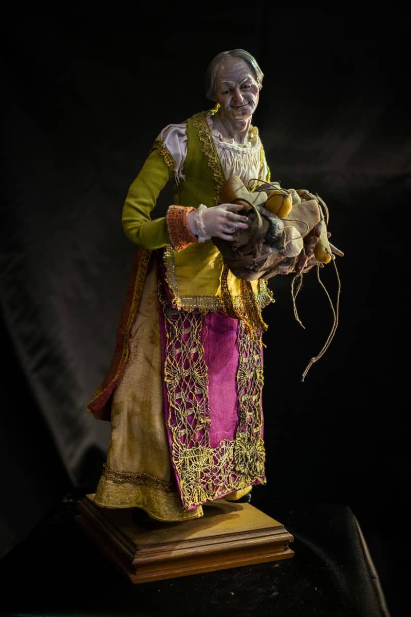 Every shepherd in the Neapolitan nativity scene is a symbol