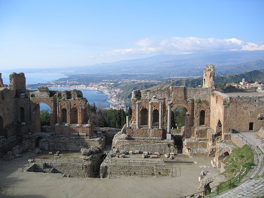 Ancient Greek-Roman Theatre Taormina 