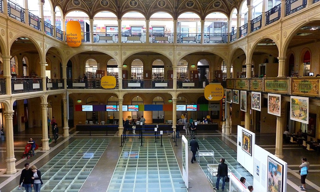 Bologna like a local. Visit a library or a bookshop Bologna like a local. Visit a library or a bookshop