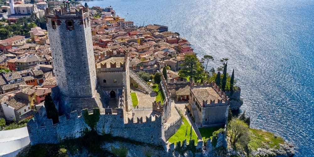The Scaliger Castle, Malcesine The Scaliger Castle, Malcesine