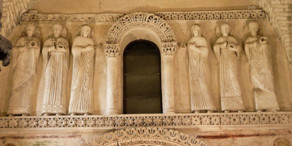 Saints of the Tempietto longobardo Saints of the Tempietto longobardo