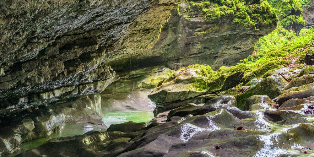 Pradis Caves in the Friulian Dolomites Pradis Caves in the Friulian Dolomites