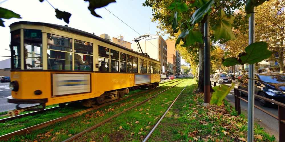 Milan streetcar Milan streetcar
