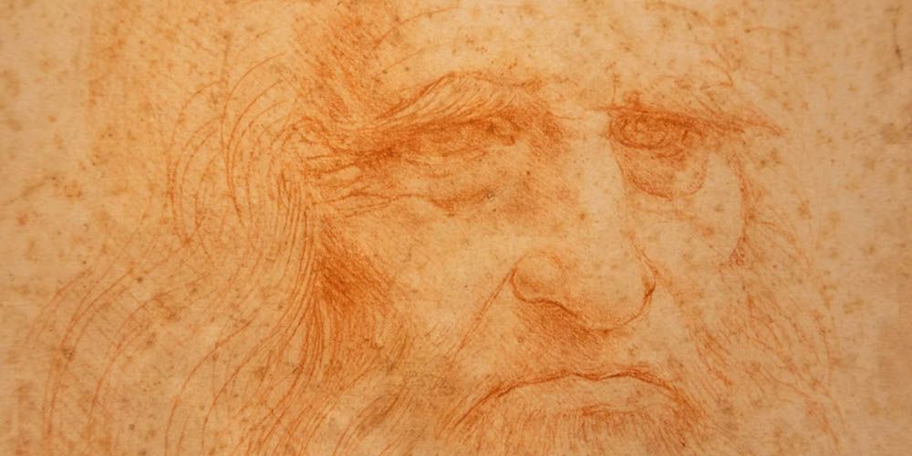 Leonardo Da Vinci, self-portrait